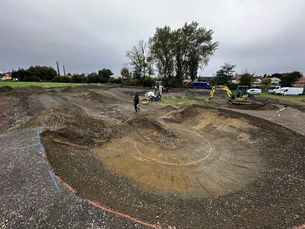 Alapásás gépi földmunka