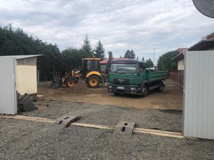 Alapásás gépi földmunka